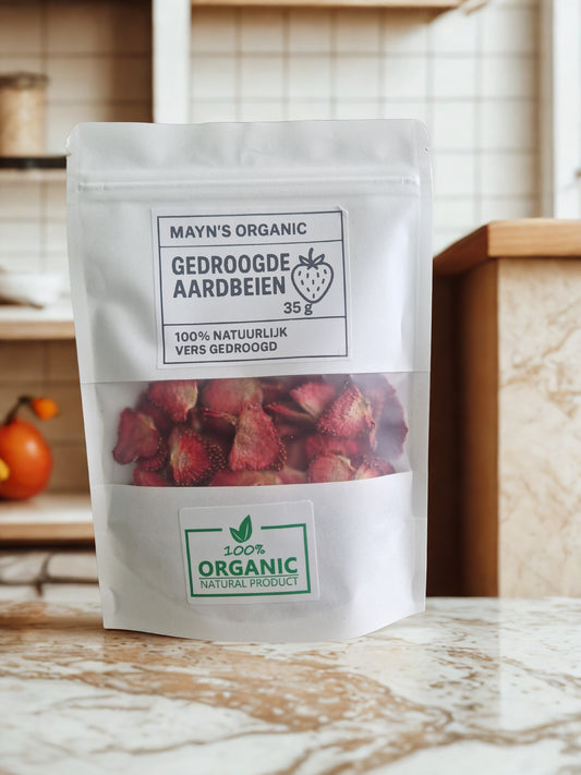 🍓 Mayn’s Organic Gedroogde Aardbei