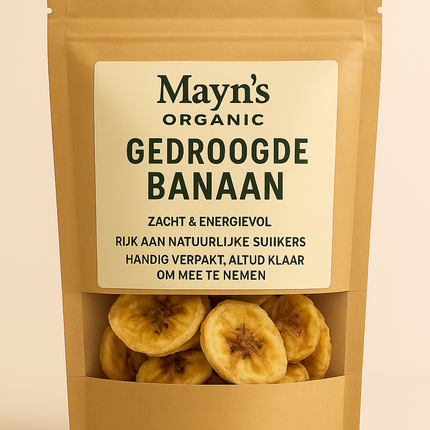 🍌 Mayn’s Organic Gedroogde Banaan
