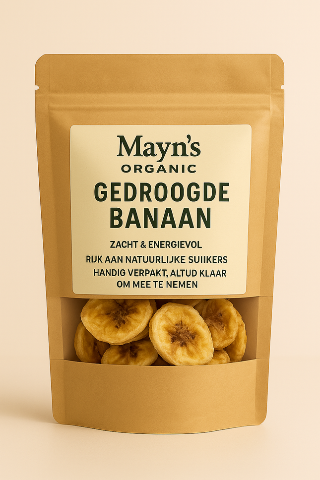 🍌 Mayn’s Organic Gedroogde Banaan