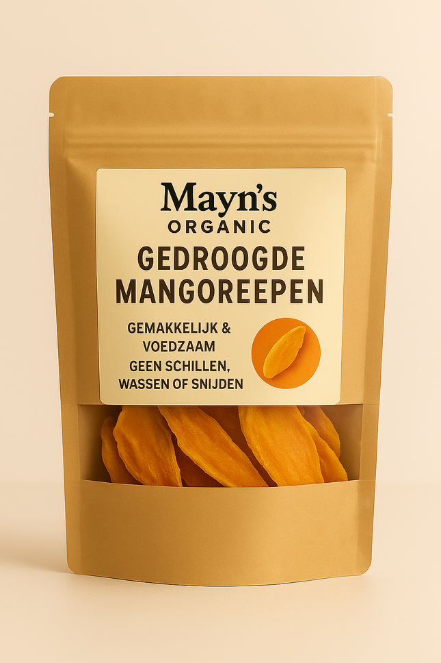 🥭 Mayn’s Organic Gedroogde Mango