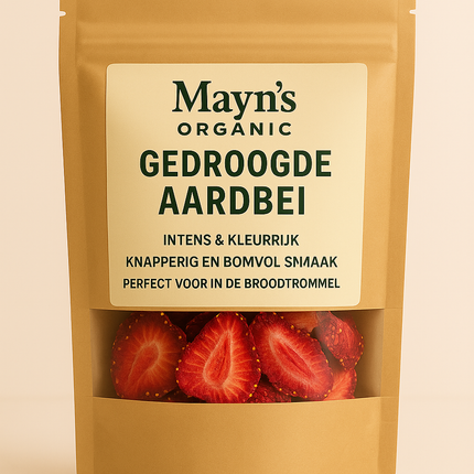 🍓 Mayn’s Organic Gedroogde Aardbei